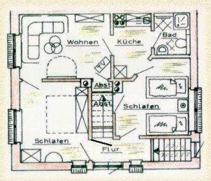 Landjaegerhaus Am Suedstrand - Wohnung 1 + 3 Вик-ауф-Фёр Экстерьер фото